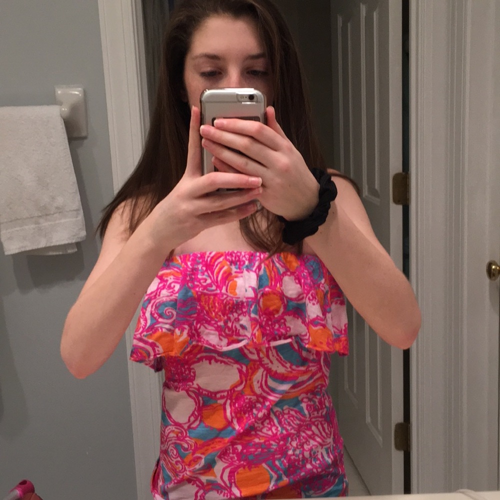 strapless top!!!